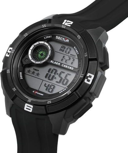 Orologio Sector Expander Cinturino Poliuretano Nero Digitale _R3251532001