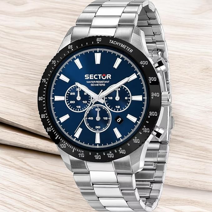 Sector Damenuhr Steel Only Time Perlweiß R3253161540