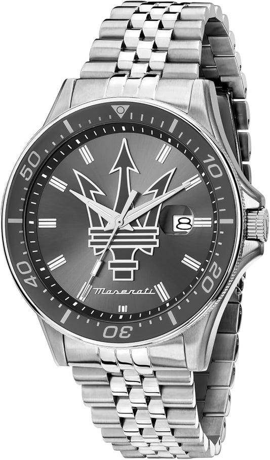 Orologio Uomo Maserati Acciaio Quadrante Logo Grigio _R8853140010