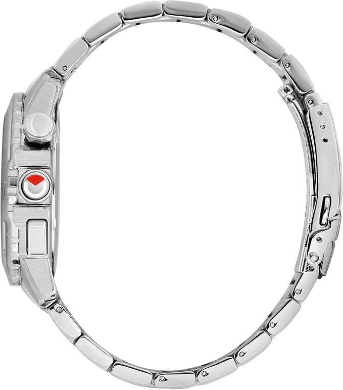 Orologio Uomo Sector Acciaio Cronografo Argentato Quadr. Blu _R3273735003