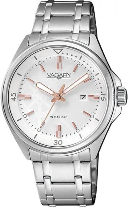 Orologio Vagary by Citizen Donna Acciaio Cinturino Argento Tempo e Data _IU1-310-11