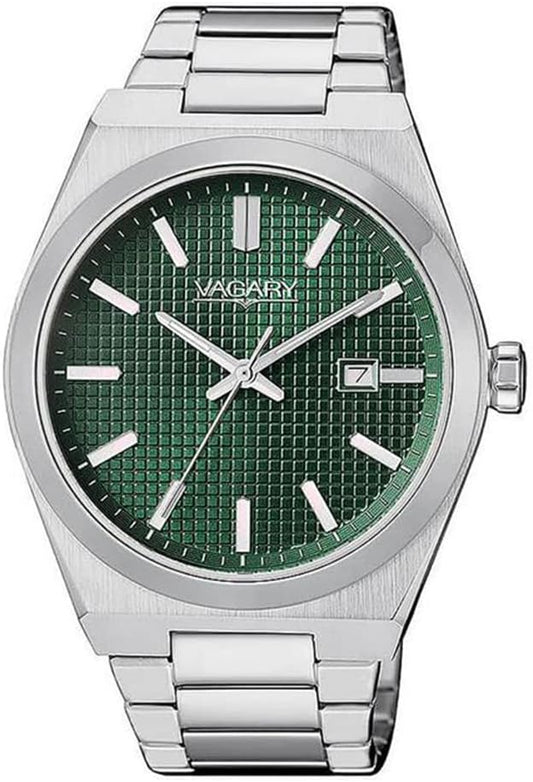 Orologio Vagary by Citizen uomo Acciaio Verde _IB9-212-41