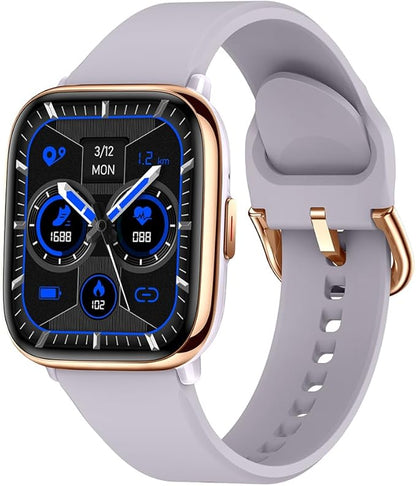Smarty 2.0 Unisex-Digitaluhr mit Silikonarmband und roségoldenem Gehäuse _SW081D 