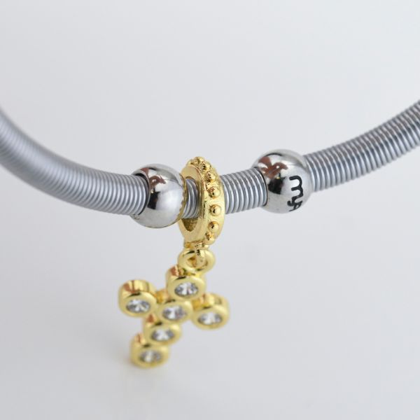 Boccadamo Damen-Armband aus versilberter Bronze mit Zirkonia-Pavé _KBR030 