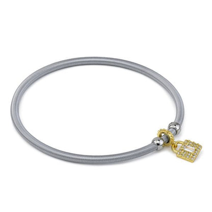 Boccadamo Damen-Armband aus versilberter Bronze mit Zirkonia-Pavé _KBR030 