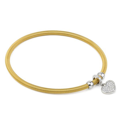 Boccadamo Damen-Armband aus versilberter Bronze mit Zirkonia-Pavé _KBR030 