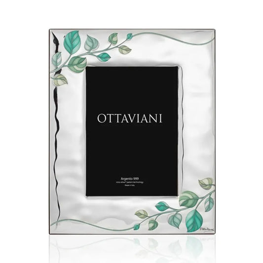 Ottaviani Portafoto Miro Silver Edera Argento 999 _4011R
