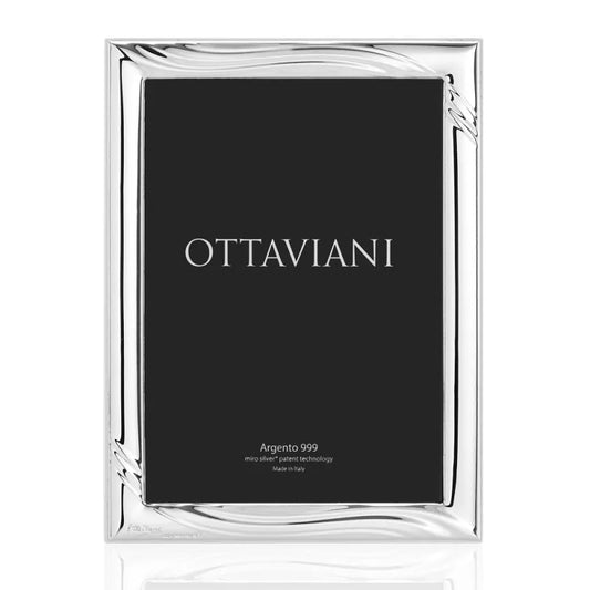 Ottaviani Portafoto Miro Silver Wave Argento 999 - 1X02A