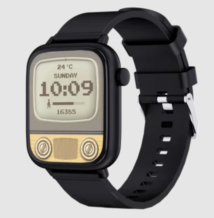 Smarty 2.0 Unisex-Digitaluhr mit schwarzem Silikonarmband _SW0093A 