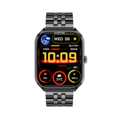 Smarty 2.0 Unisex-Digitaluhr mit weißem Silikonarmband _SW081B 