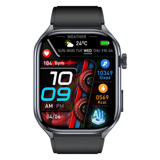 Orologio Smarty 2.0 Uomo Digitale Cinturino e Cassa Nera _SW112A