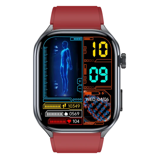 Smarty 20 Unisex-Digitaluhr aus rosa Silikon _SW028F14 