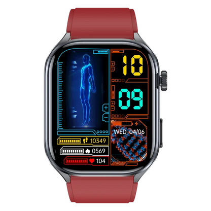 Smarty 20 Unisex-Digitaluhr aus rosa Silikon _SW028F14 