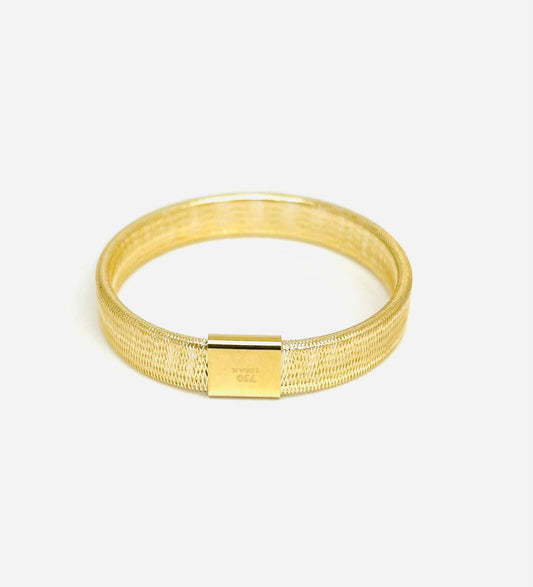 Bracciale Donna Oro Giallo 18 kt Elasticizzato _BR024