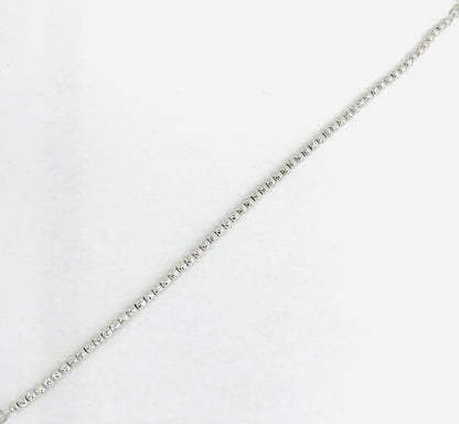 Bracciale Donna Oro Bianco 18 kt Sfaccettato _BR036