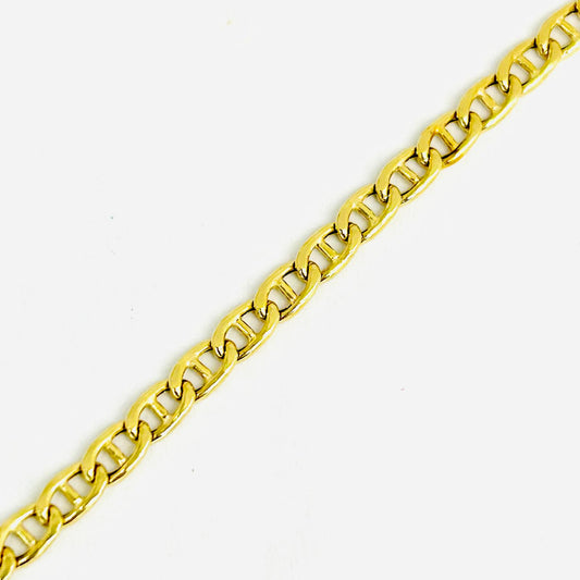 Bracciale Uomo Oro Giallo 18 kt Catena _BR056