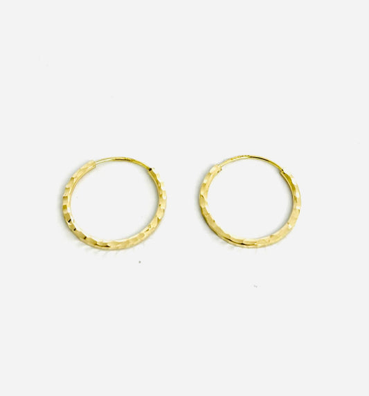 Orecchini Cerchio Donna Oro Giallo 18 kt _OR033