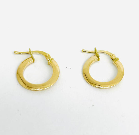 Orecchini Cerchio Donna Oro Giallo 18 kt _OR034