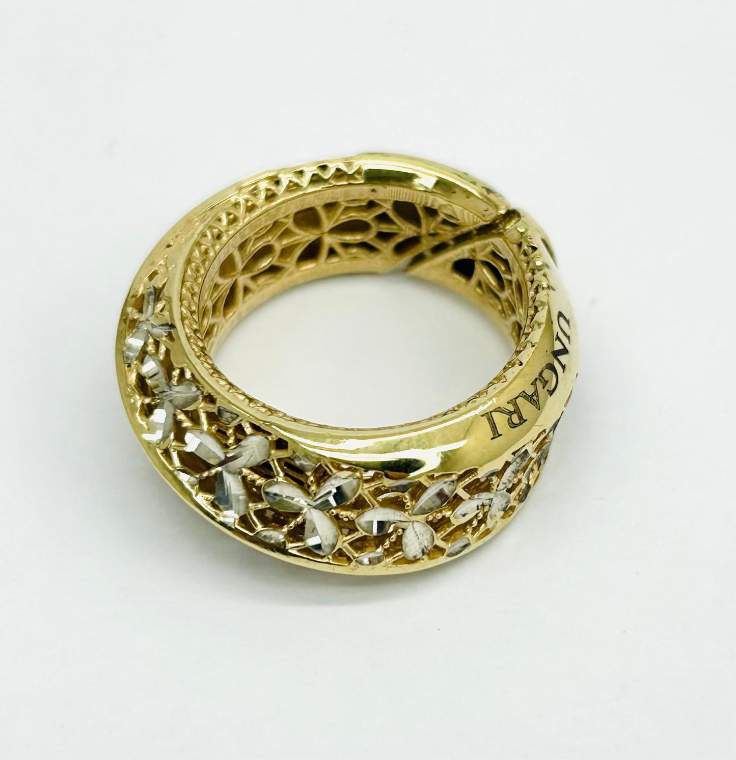 Anello Ungari Donna Argento Dorato Rodiato _AGA002