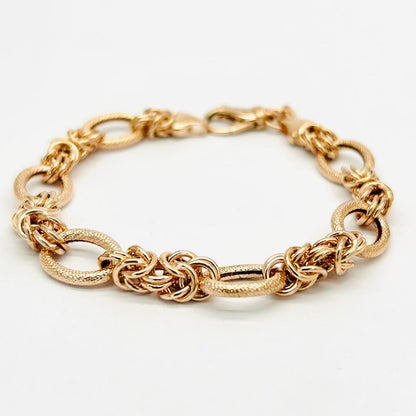 Bracciale Donna Argento Ramato Catena _AGB001
