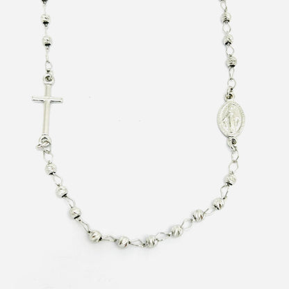 Collana Rosario Unisex Argento 925 _AGC015