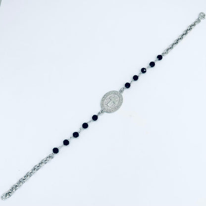 Brosway Damen-Armband aus silbernem Stahl mit Mama-Stern-Symbol, Chakra-Kollektion, BHKB161