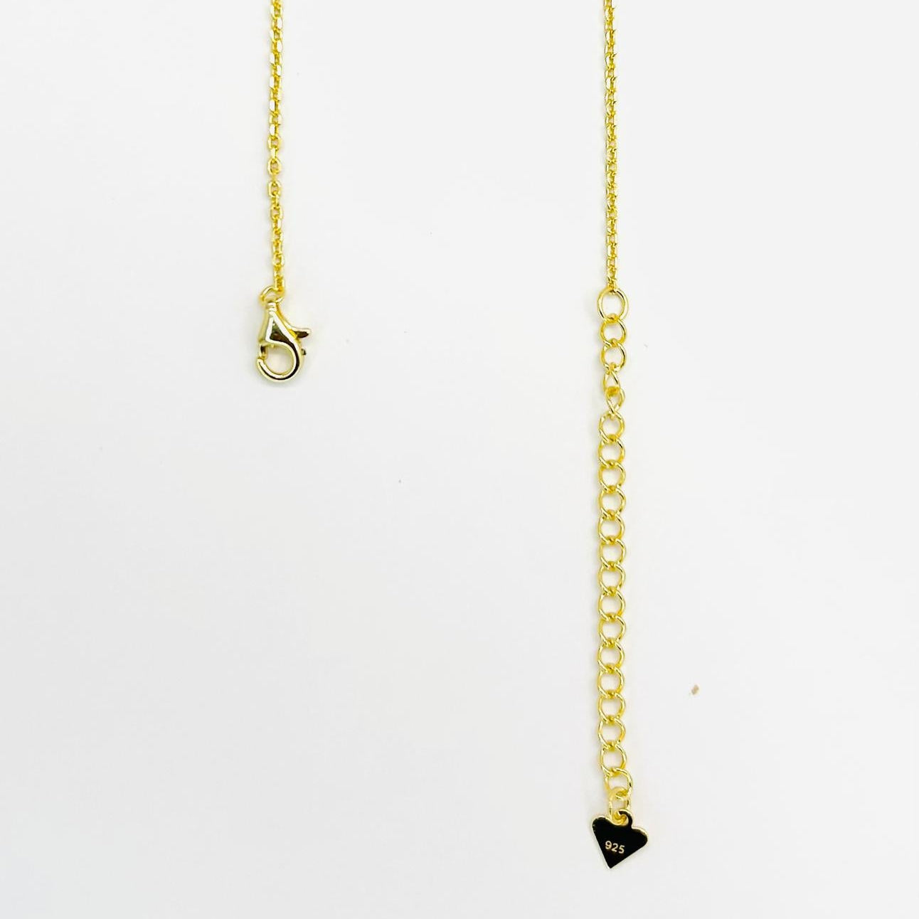 Collana Donna Argento 925 Vancleef Dorato 5 Quadrifogli Madreperla _LSC20