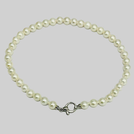 Bracciale Miluna Donna Oro Bianco 18 kt Perle Naturali 5,5-6 _1MPU556