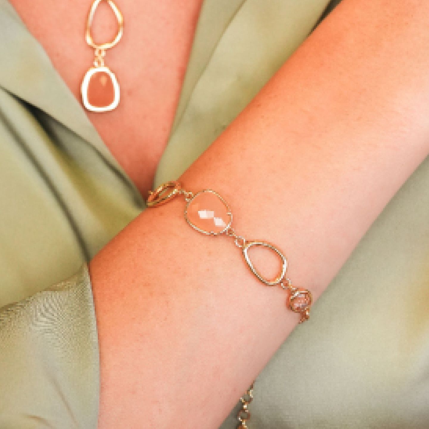 Boccadamo Damen-Armband aus versilberter Bronze mit Zirkonia-Pavé _KBR030 