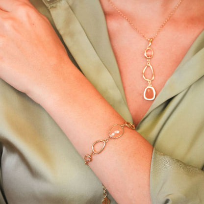 Boccadamo Damen-Armband aus versilberter Bronze mit Zirkonia-Pavé _KBR030 