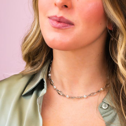 Collana Boccadamo Bronzo Perle _XGR759