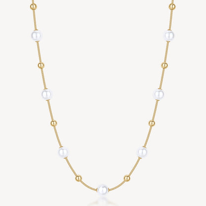 Collana Brosway PERFECT Donna Acciaio Gold Perle e Sfere _BPC49