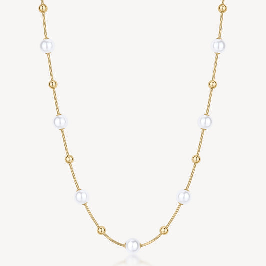Collana Brosway PERFECT Donna Acciaio Gold Perle e Sfere _BPC49