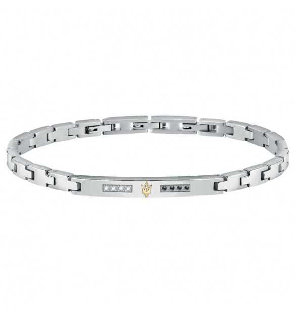 Brosway Damen-Armband aus silbernem Stahl mit Mama-Stern-Symbol, Chakra-Kollektion, BHKB161