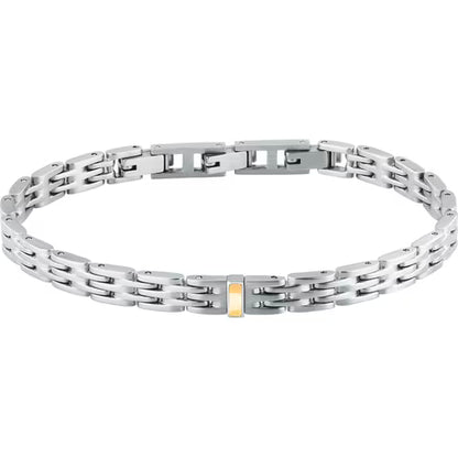 Brosway Damen-Armband aus silbernem Stahl mit Mama-Stern-Symbol, Chakra-Kollektion, BHKB161