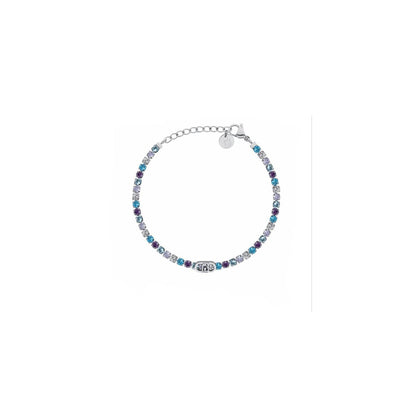 Bracciale Liu Jo Donna Acciaio Tennis Zirconi Nuance Blu _LJ3216
