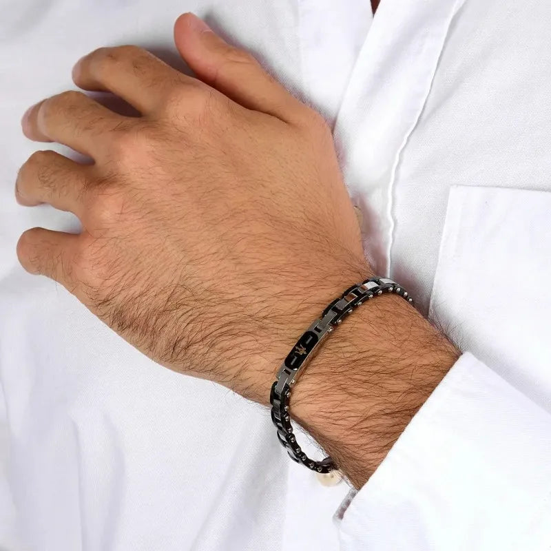 Brosway Damen-Armband aus silbernem Stahl mit Mama-Stern-Symbol, Chakra-Kollektion, BHKB161