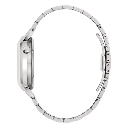 Bulova Herrenuhr Stahl Automatik Sutton Grau 96A119 