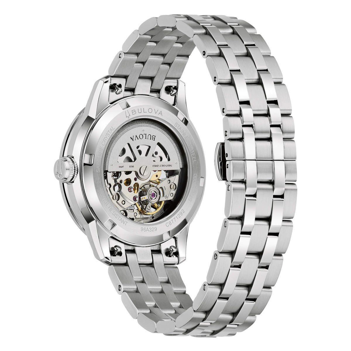 Bulova Sutton Chronograph Herrenuhr Schwarz 96B412