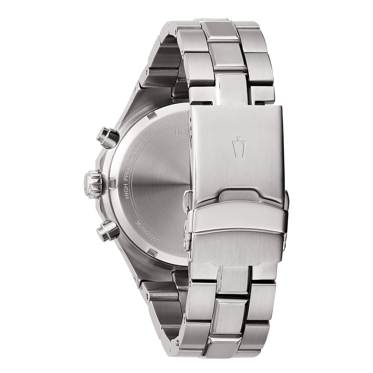 Orologio Bulova Octagon Chronograph Uomo Acciaio Silver _98B408