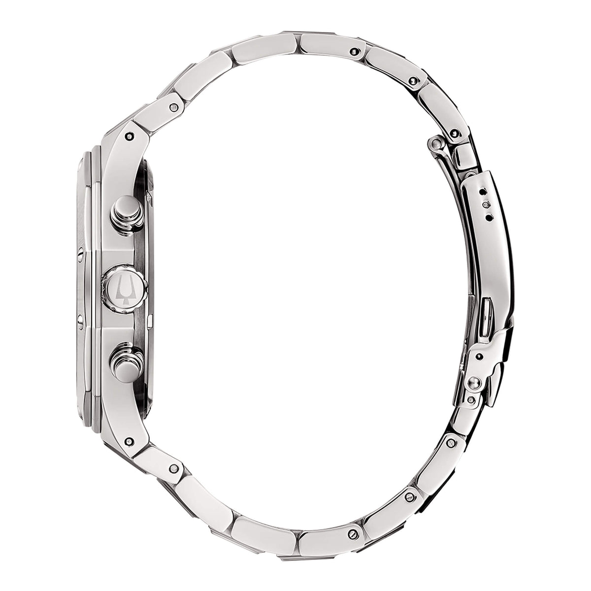 Orologio Bulova Octagon Chronograph Uomo Acciaio Silver _98B408