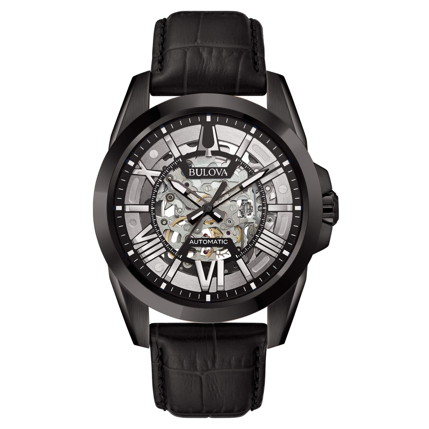 Bulova Sutton Chronograph Herrenuhr Schwarz 96B412
