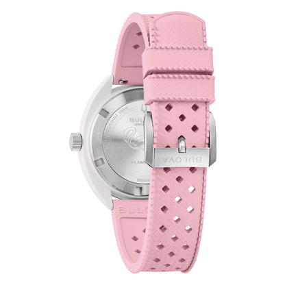 Orologio Bulova Snorkel Donna Solo Tempo Rosa _98B460