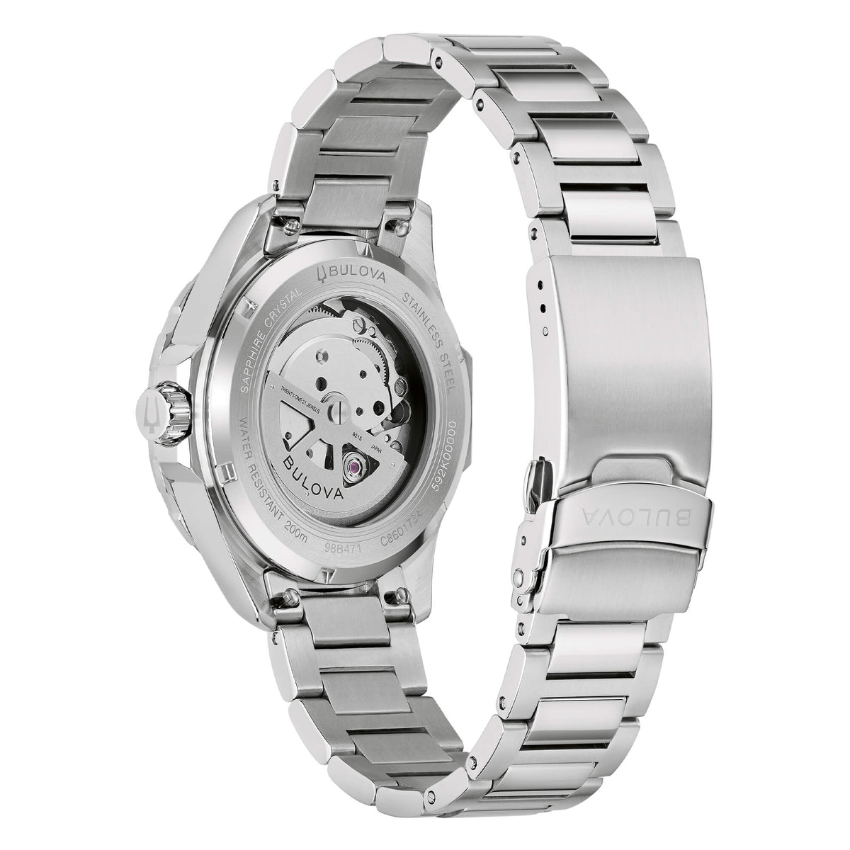Orologio Bulova Marine Star Automatic Uomo Verde _96B471