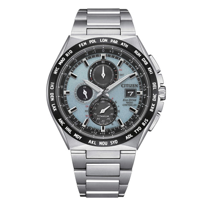 Orologio Citizen Uomo Titanio Silver Radio Controllato Eco-Drive Celeste _AT8238-84M (Copia)