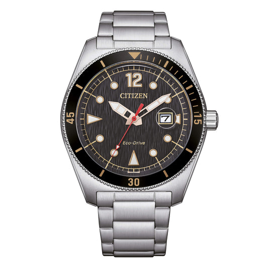 Orologio Citizen Marine Eco-Drive Acciaio Nero _AW1888-53L