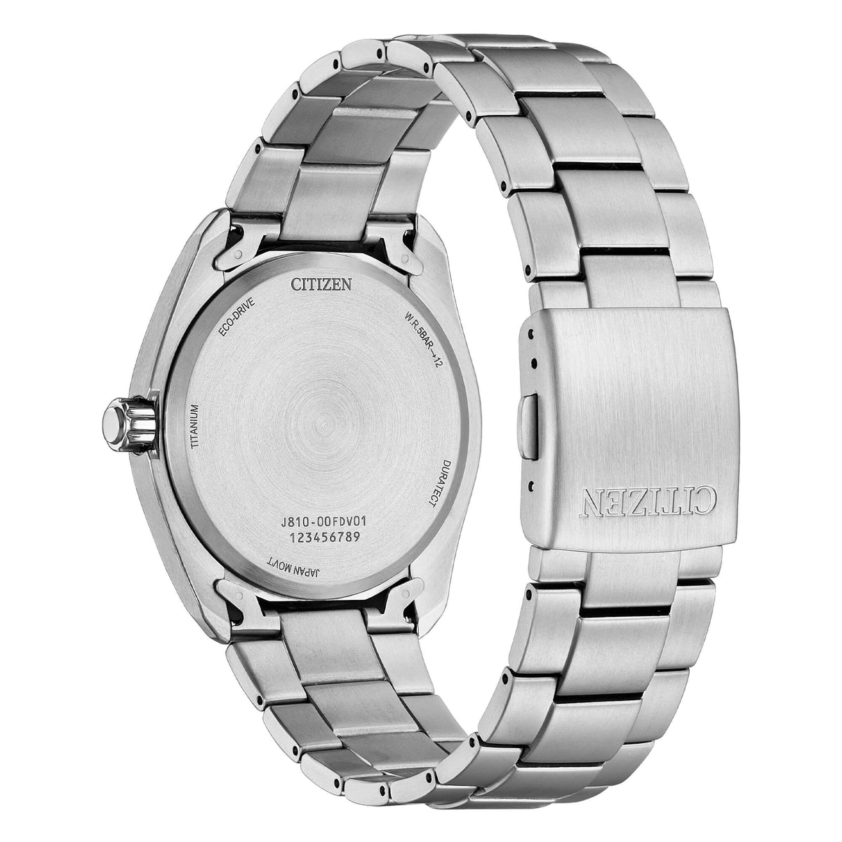 Orologio Uomo Citizen Titanio Eco Drive Acciaio nero _AW1900-50E