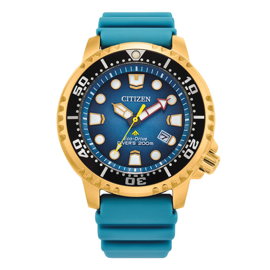 Orologio Citizen Promaster Diver's Eco Drive 200 mt Verde Petrolio _BN0162-02X