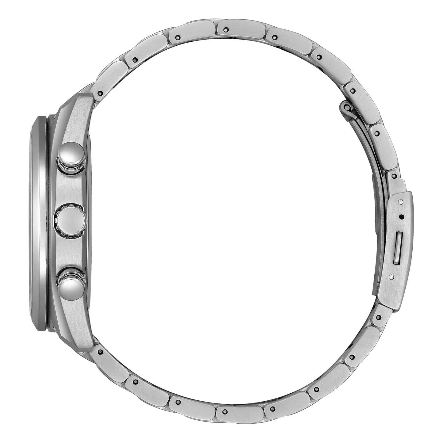 Orologio Citizen Tsuki-yomi Moon Phase Uomo Titanio Silver Blu Eco Drive Radio Controlled _BY1010-81L