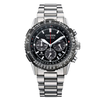 Orologio Citizen Promaster Eco Drive Cronografo Uomo Acciaio Nero _CA4664-60E